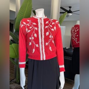FRANCES SHOP SOUTH BEND VTG SWEATER 1960